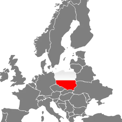 Polska na mapie europy